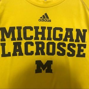 Adidas Michigan Lacrosse Game Day Men’s T-shirt